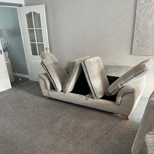 Photograph of work done by Pro-Clean Carpets