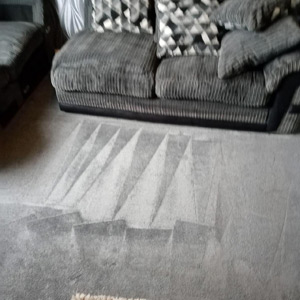 Photograph of work done by Pro-Clean Carpets