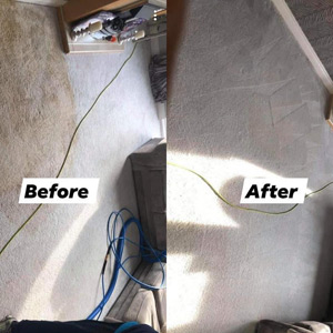 Photograph of work done by Pro-Clean Carpets