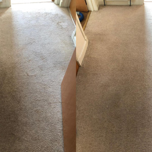 Photograph of work done by Pro-Clean Carpets