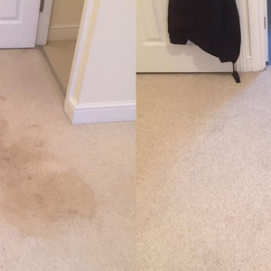 Photograph of work done by Pro-Clean Carpets