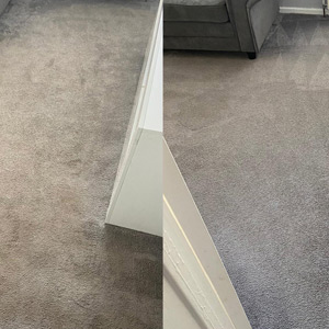 Photograph of work done by Pro-Clean Carpets