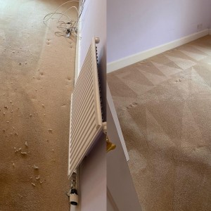 Photograph of work done by Pro-Clean Carpets