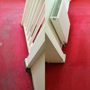 Photograph of work done by Pro-Clean Carpets