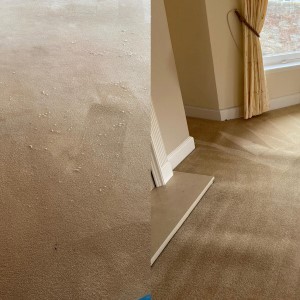 Photograph of work done by Pro-Clean Carpets