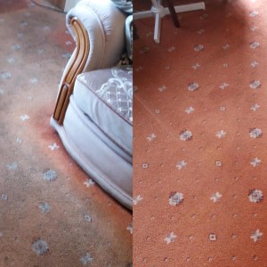 Photograph of work done by Pro-Clean Carpets