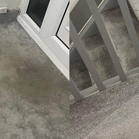 Photograph of work done by Pro-Clean Carpets