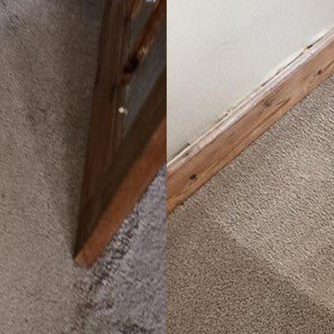 Photograph of work done by Pro-Clean Carpets