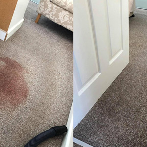 Photograph of work done by Pro-Clean Carpets